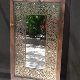 طراحی قاب آینه فلزی